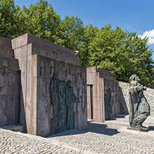 SAMUEL FORTRESS, BULGARIA- SEPTEMBER 6, 2017: Fortress of Bulgarian Tsar Samuel near village of Kliuch, Blagoevgrad region, Bulgaria